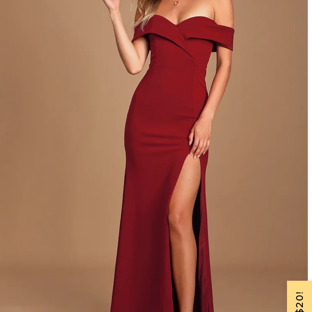 Red formal dress NWT
